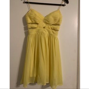 Yellow dress